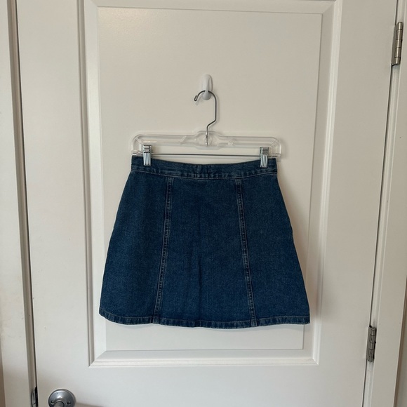 Urban Outfitters Denim Mini Skirt, Small - Picture 2 of 5